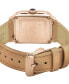 Women's Padova Swiss Quartz Brown Leather Watch 30mm