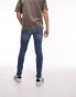 Фото #2 товара Topman spray on jeans in mid wash