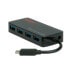 Фото #2 товара ROLINE USB 3.2 Gen 1 Hub 4fach Typ C Anschlusskabel - Cable - Digital