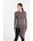 ფოტო #1 პროდუქტის Women's Sheer Hillary Tunic Top