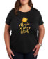ფოტო #1 პროდუქტის Trendy Plus Size Disney Wish Graphic T-shirt