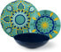 Фото #9 товара фарфоровый столовый сервиз Excelsa Mandala Mediterraneo из 18 предметов, многоцветный