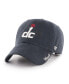 ფოტო #1 პროდუქტის Women's Navy Washington Wizards Miata Clean Up Logo Adjustable Hat