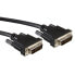 ROLINE Monitor Cable - DVI M - DVI M - (24+1) dual link 15 m - 15 m - DVI-D - DVI-D - Male - Male - Black