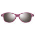 JULBO Boomerang Sunglasses Prune / Pink Fluo, Smoked Silver Flash /CAT3 - фото #3