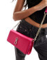 Steve Madden Bvex-S cross body bag with logo in pink satin