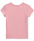 Фото #2 товара Toddler & Little Girls Cotton Logo T-Shirt