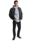 Men's Stretch Zip-Front Zip-Pocket Bomber Jacket