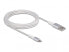 Фото #1 товара Delock 83003 - Silver - White - USB A - Lightning - 3 m - Male - Male