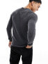 Jack & Jones Essentials crew neck jumper in grey