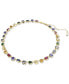 Фото #2 товара Gold-Tone Stilla Multicolor Crystal All Around Necklace, 15" + 2-3/4" extender