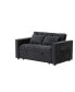 Фото #6 товара Cozy Sofa Bed with Quick Conversion and Convenient Cup Holder