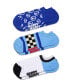 Носки невидимки Happy Socks 3-Pack Peace Синий, 9-11 - фото #1