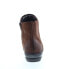 Фото #4 товара David Tate Torrey Womens Brown Wide Nubuck Zipper Ankle & Booties Boots 6