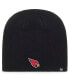 Фото #1 товара Men's Black Arizona Cardinals Primary Logo Knit Beanie