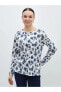 Фото #1 товара LCW Grace Bağlamalı Yaka Çiçekli Uzun Kollu Kadın Bluz