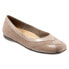 Фото #2 товара Trotters Sharp T1866-173 Womens Brown Wide Suede Slip On Ballet Flats Shoes 9