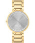 ფოტო #3 პროდუქტის Women's Bold Horizon Swiss Quartz Ionic Plated Light Gold-Tone 2 Steel Watch 34mm