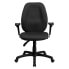 Фото #3 товара High Back Gray Fabric Multifunction Ergonomic Executive Swivel Chair With Adjustable Arms