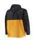 ფოტო #3 პროდუქტის Men's Black Pittsburgh Penguins Big and Tall Anorak Half-Zip Pullover Hoodie