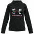 Hooded Sweatshirt for Girls Under Armour Rival Big Logo Black