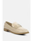 ფოტო #1 პროდუქტის MEANBABE Womens Semicasual Stud Detail Patent Loafers