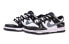 【定制球鞋】 Nike Dunk Low Black 黑白熊猫配色 复古童年纸飞机 解构风 休闲 低帮 板鞋 GS 黑白 / Кроссовки Nike Dunk Low CW1590-100