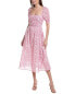Фото #1 товара Reveriee Midi Dress Women's Pink M