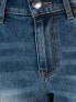 Фото #7 товара Женские джинсы скинни со средней посадкой укороченные рваные синие Juicy Couture