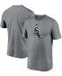 Фото #2 товара Men's Gray Chicago White Sox Large Logo Legend Performance T-shirt