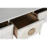 Console Home ESPRIT White Golden Metal Mango wood 120 x 38 x 76 cm