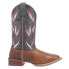 Фото #1 товара Laredo Lydia Embroidered Studded Square Toe Cowboy Womens Brown Casual Boots 56