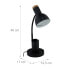Фото #9 товара Настольная офисная лампа Relaxdays Лампа для рабочего стола с держателем для ручек