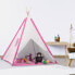 Фото #4 товара Игровая палатка Relaxdays Tipi Spielzelt mit Bodenmatte для детей