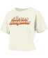 ფოტო #1 პროდუქტის Women's White Texas Longhorns Vintage-Inspired Easy T-shirt