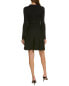 Фото #2 товара Boden Rib Detail Knit Wool-Blend Mini Dress Women's Black 16R