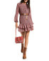 Фото #2 товара Платье Michael Kors Spring Ruffled Mini в мультицвете Sangria в размере XL.