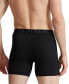 Men's 5 Pack Classic Stretch Fit Boxer Briefs + 1 Bonus 4D Flex Cooling Modal Boxer Briefs