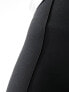 Mango straight leg pleat front trouser in black