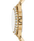 ფოტო #3 პროდუქტის Women's Lennox Quartz Three-Hand Gold-Tone Stainless Steel Watch 30mm