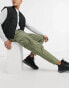 Фото #4 товара Marshall Artist cotton polyamide technical cargo pant in khaki