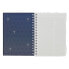 Фото #2 товара TOTTO A5 Dark Blue Lined Cover Notebook