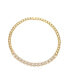Фото #1 товара by Adina Eden pave Super Chunky Box Chain Necklace