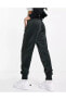 Фото #4 товара Sportswear Velour High Rise Jogger A1 Kadın Siyah Eşofman Altı