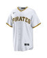 Фото #2 товара Men's Bryan Reynolds White Pittsburgh Pirates Replica Player Jersey