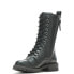 Фото #9 товара Harley-Davidson Walsen 8" Lace D87256 Womens Black Leather Motorcycle Boots