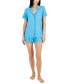 ფოტო #1 პროდუქტის Women's 2-Pc. Sparkle Knit Pajamas Set, Created for Macy's