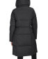 ფოტო #6 პროდუქტის Women's Shine Faux-Fur-Collar Hooded Puffer Coat