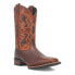 Фото #2 товара Laredo Smoke Creek Square Toe Cowboy Mens Brown Casual Boots 7728