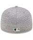 Men's Gray Oakland Athletics 2024 Clubhouse Low Profile 59FIFTY Fitted Hat